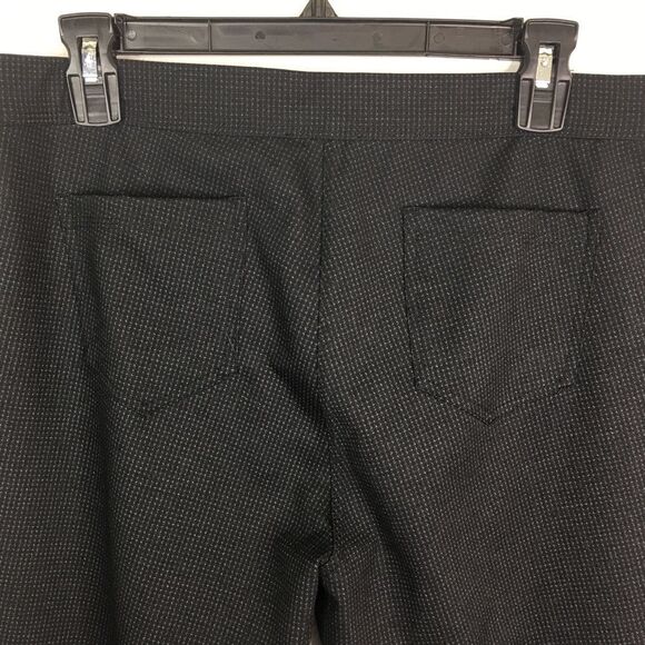 Max Studio Womens Size Large Charcoal Black Pull On Pants - Picture 9 of 11